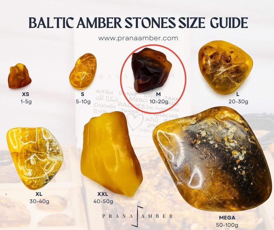 Baltijas Dzintara Mistērijas Akmeņi 10-15 grami