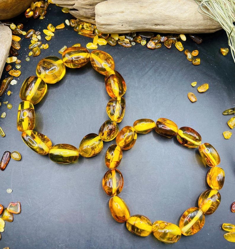 56548094-r-il-10adce-7293804356-il_794xN.7293804356_2afu Liela izmēra citrona krāsas Baltijas Dzintara "Baroque" pērlītes