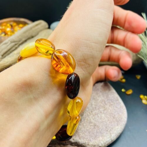 56548094-r-il-210088-7322066441-il_794xN.7322066441_cxmn Koša un neatkārtojama Baltijas Dzintara "flatback" pērlīšu aproce