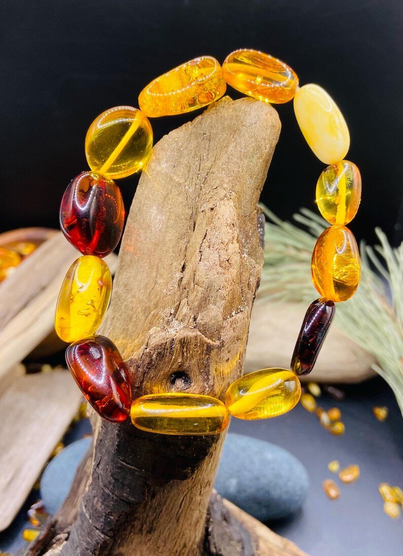 56548094-r-il-37e748-7274114718-il_794xN.7274114718_smfa Koša un neatkārtojama Baltijas Dzintara "flatback" pērlīšu aproce