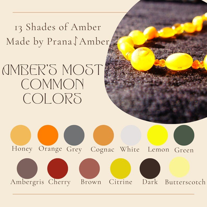 Konjaka krāsas bohēmiskā stila Dzintara aproce