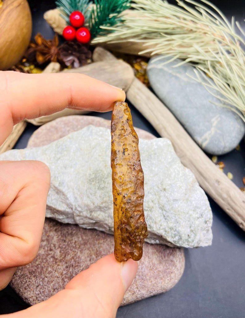 Unikāls Baltijas Dzintara akmens rāmītī priekš kolekcionāriem