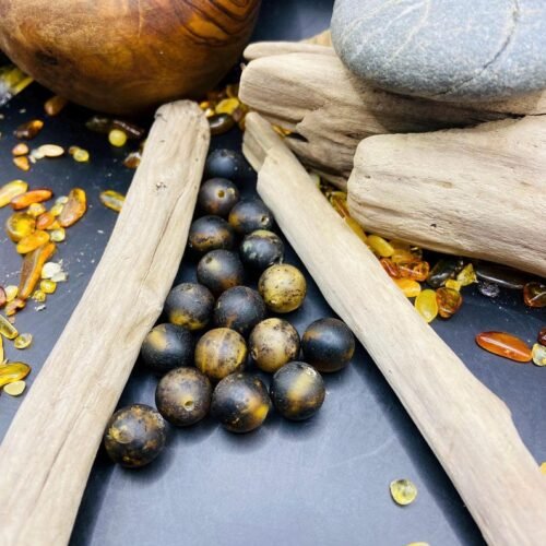 56548094-r-il-fc3f73-7258234269-il_794xN.7258234269_k95y 10mm Dabīgas Purva Dzintara pērlītes , amatnieku iecienītākās