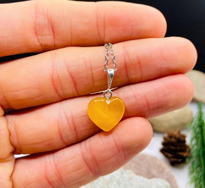 Dzeltenas dzintara sirsniņas ar sudrabu 3 variācijās