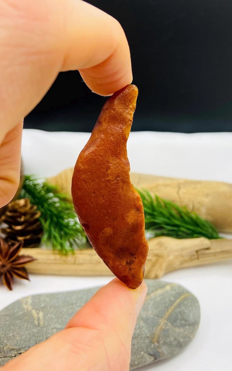 7 Grami Baltijas Dzintara neapstrādāts akmens kolekcionāriem