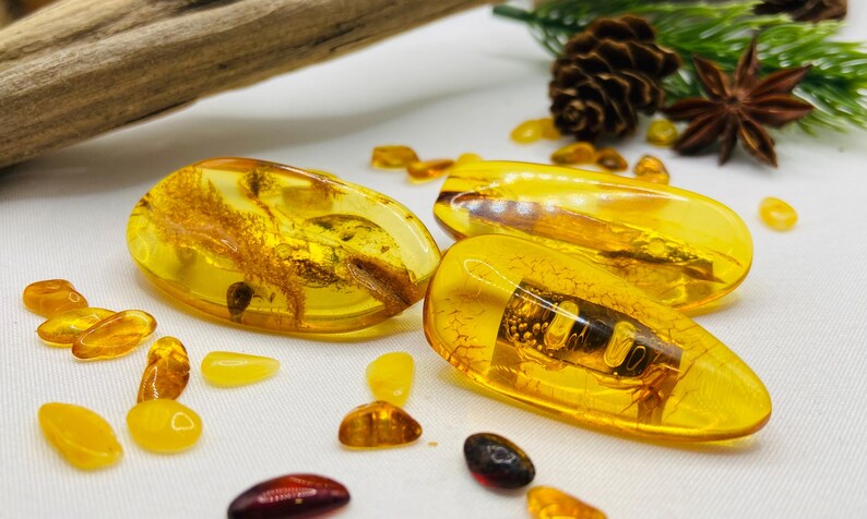 Baltijas dzintara citrīna broša 1 gab. burvīga sieviešu rota