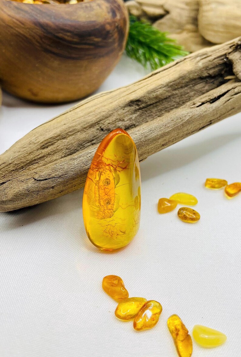 Baltijas dzintara citrīna broša 1 gab. burvīga sieviešu rota