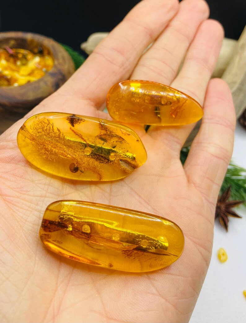 Baltijas dzintara citrīna broša 1 gab. burvīga sieviešu rota